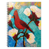 Carnet cardinal rouge (Devant)