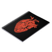 Carnet Cardiologie cardiaque anatomique Art (Côté gauche)