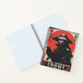 Carnet carécage avec Corbeau | Folklore d'inspiration jap (Intérieur)