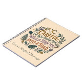 Carnet Careful I've Read Things Funny Book Witch Quote  (Côté gauche)