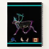 Carnet Caribou électrique (Dos)