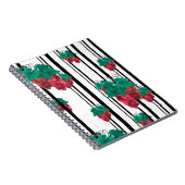 Carnet Caricature abstraite sans couture ligne rayée de p (Côté Droit)