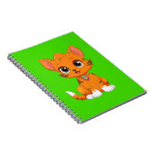 Carnet Caricature adorable de chat (Côté Droit)