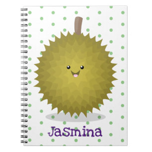Carnet Caricature de durian joyeux
