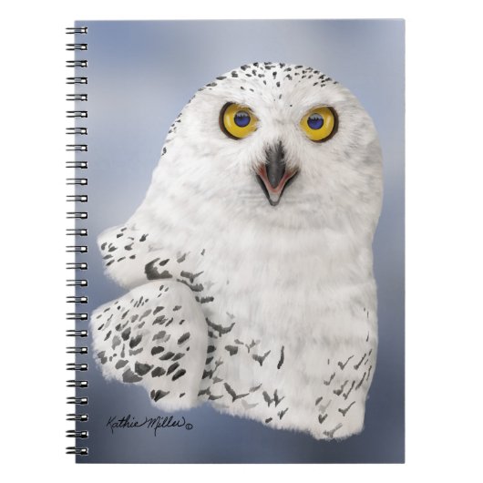 Carnet Caricature de Harfang des neiges (Devant)
