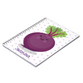 Carnet Caricature de la cuisine à la racine de betterave (Côté gauche)