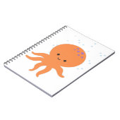 Carnet Caricature de la pieuvre mignonne (Côté gauche)