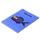 Carnet Caricature de poisson de Piranha (Côté gauche)