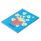 Carnet Caricature de pop-corn drôles (Côté gauche)