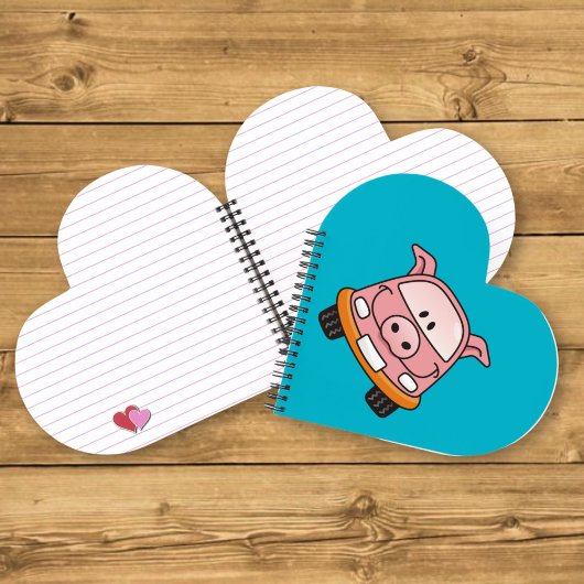 Carnet Caricature de porc