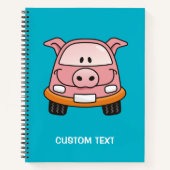 Carnet Caricature de porc (Devant)