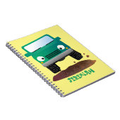 Carnet Caricature de voiture 4 X4 hors route (Côté Droit)