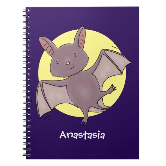 Carnet Caricature de vol de chauve-souris (Devant)