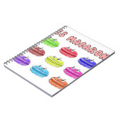 Carnet Caricature des Macarons (Côté gauche)