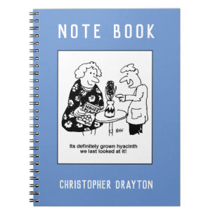 Carnet Caricature du Plante Hyacinth House