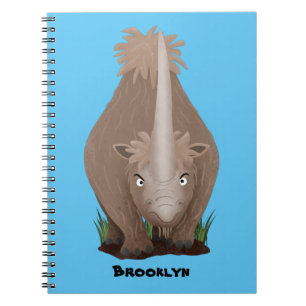 Carnet Caricature en élasmère de rhinocéros laineux