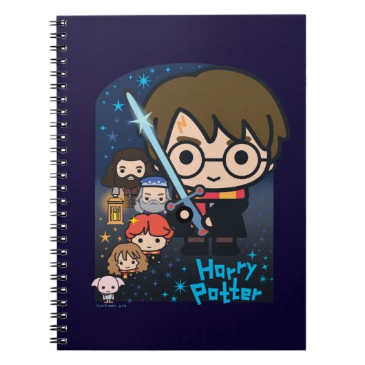 Carnet Caricature Harry Potter Chambre des secrets Graphi (Devant)