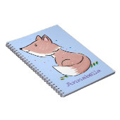 Carnet Caricature pour bébé renard (Côté Droit)