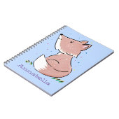 Carnet Caricature pour bébé renard (Côté gauche)