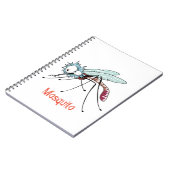 Carnet Caricature pour moustiques (Côté gauche)