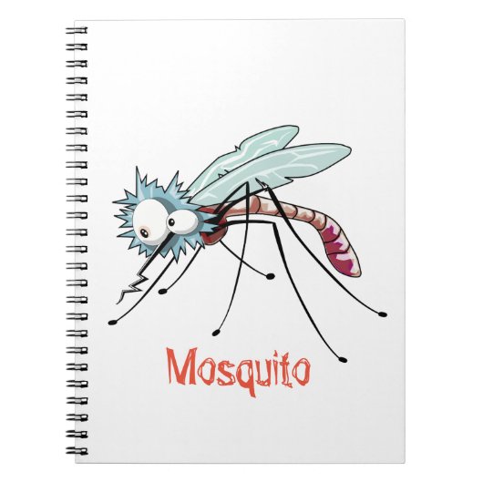 Carnet Caricature pour moustiques (Devant)
