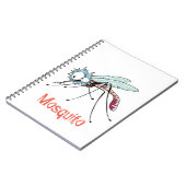 Carnet Caricature pour moustiques (Côté gauche)