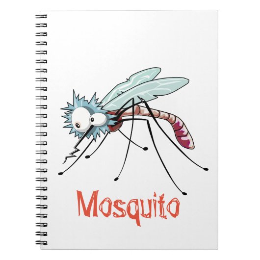 Carnet Caricature pour moustiques (Devant)