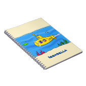 Carnet Caricature sous-marine joyeuse (Côté Droit)