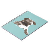 Carnet Carlin drôle de moustache (Côté gauche)