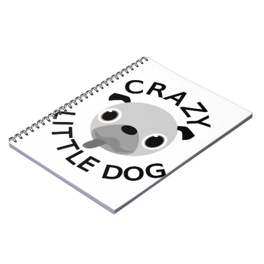 Carnet Carlin fou petit chien (Côté gauche)