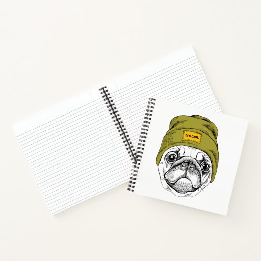 Carnet Carlin Hipster | C'est Cool (Intérieur)