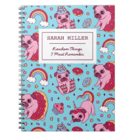 Carlin personnalisé Doodle Motif Sweet Dessert