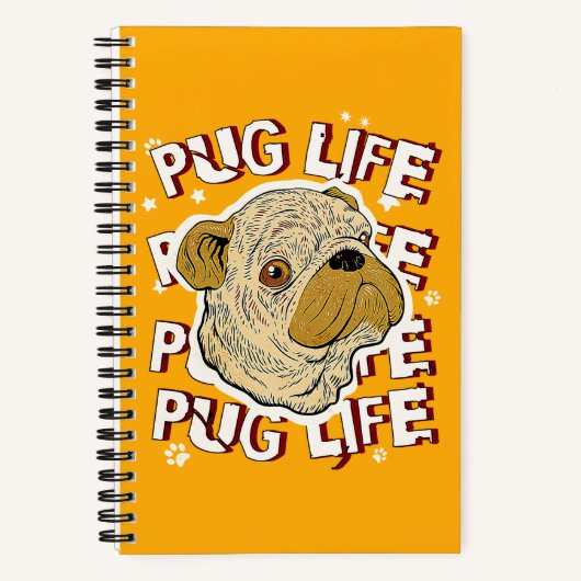 Carnet Carlin Vie Animal Chien (Recto)