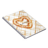 Carnet Carmel Cream Heart Pretzel (Côté Droit)