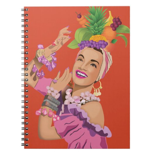 Carnet Carmen Miranda (Devant)