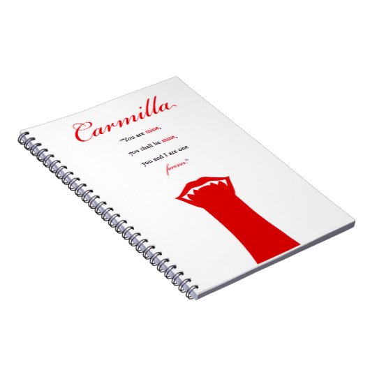 Carnet Carmilla (Côté Droit)