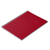 Carnet Carmine (couleur unie) (Côté gauche)