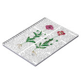 Carnet Carnation italienne 3 (Côté gauche)