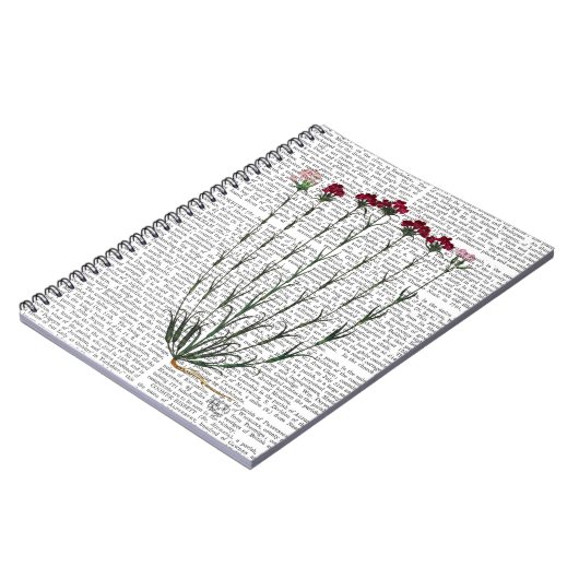 Carnet Carnation italienne 4 (Côté gauche)