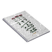 Carnet Carnation italienne 6 (Côté Droit)