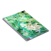 Carnet Carnation verte (Côté Droit)