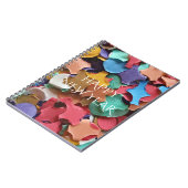 Carnet Carnaval de la fête Confetti Coloré papier amusant (Côté gauche)