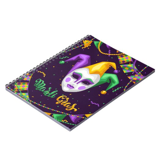 Carnet Carnaval de Mardi Gras (Côté gauche)