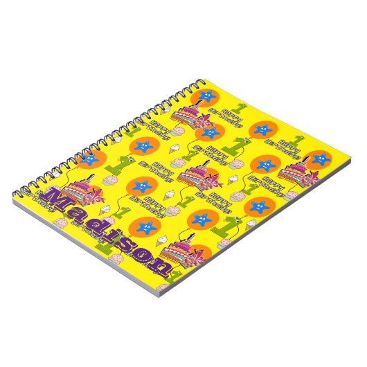 Carnet Carnet, #1 Notes d'anniversaire Jaune (Côté gauche)