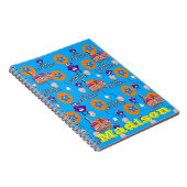 Carnet Carnet, Bonne 6e Anniversaire Notes Bleu (Côté Droit)