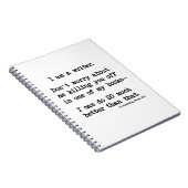 Carnet Carnet/journal d'auteur (Côté Droit)