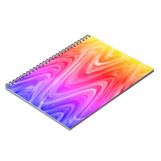 Carnet Carnet/Journal en spirale colorée (Côté gauche)