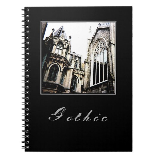 Carnet carnet/Journal 'gothique' (Devant)