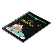 Carnet Carnet/Journal Joyeux Noël Père Noël Livraison (Côté gauche)