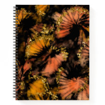 Carnet/Journaux de papillon Gold